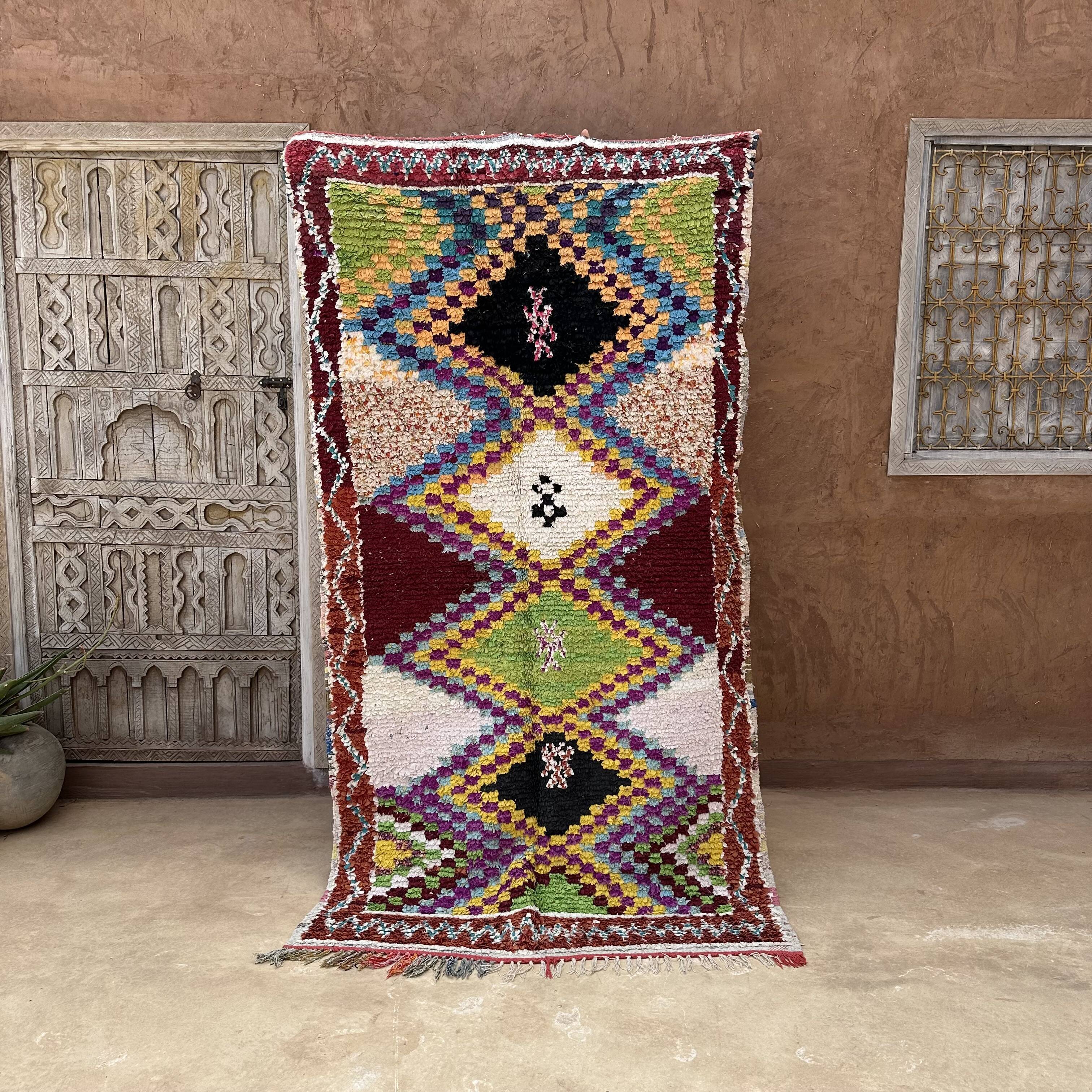 Moroccan carpet - 64 x 120 cm