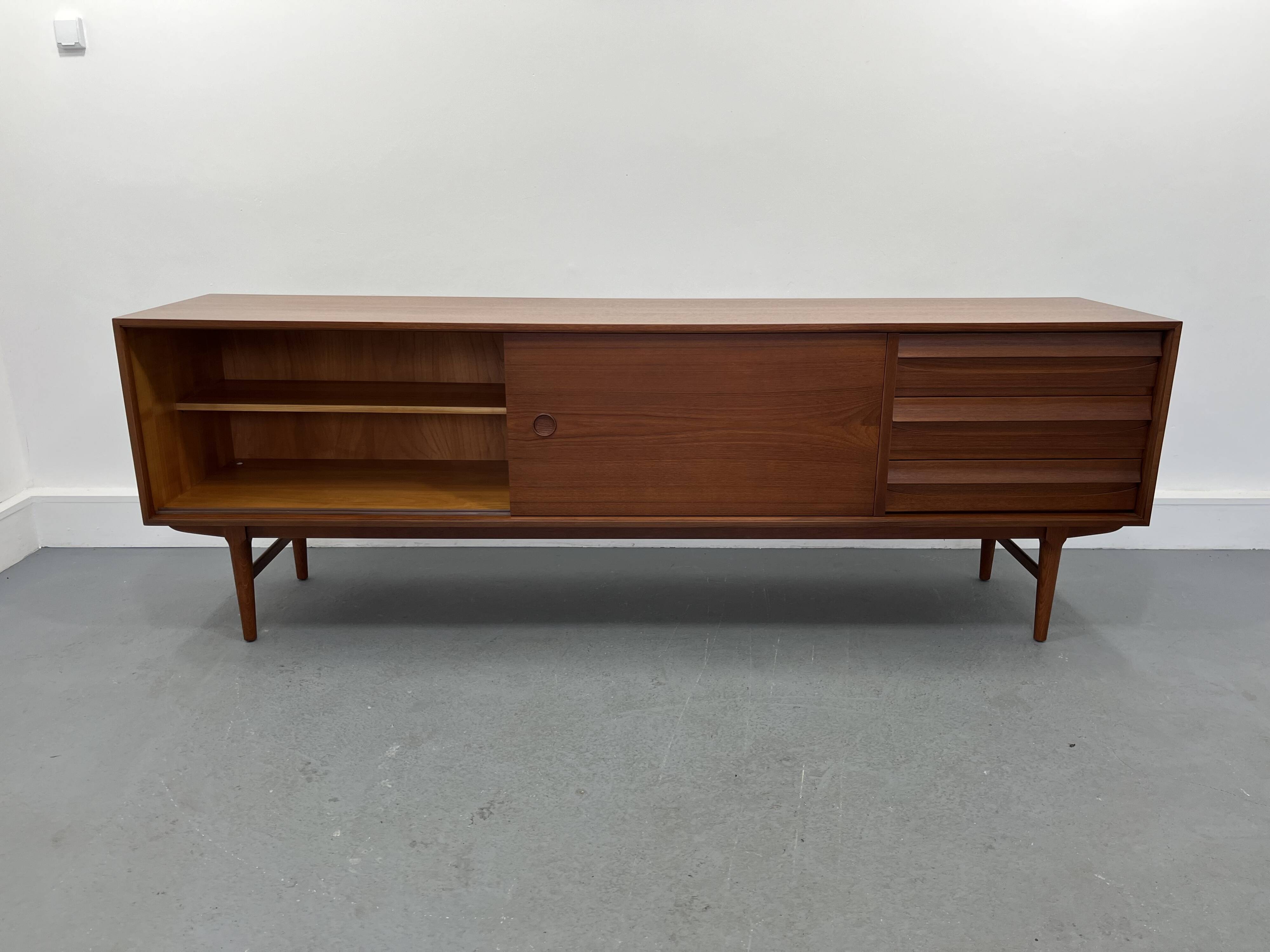 Danish teak sideboard long 220, 1960s