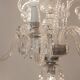 Bohemian Cut Lead Crystal Chandelier, 1930s