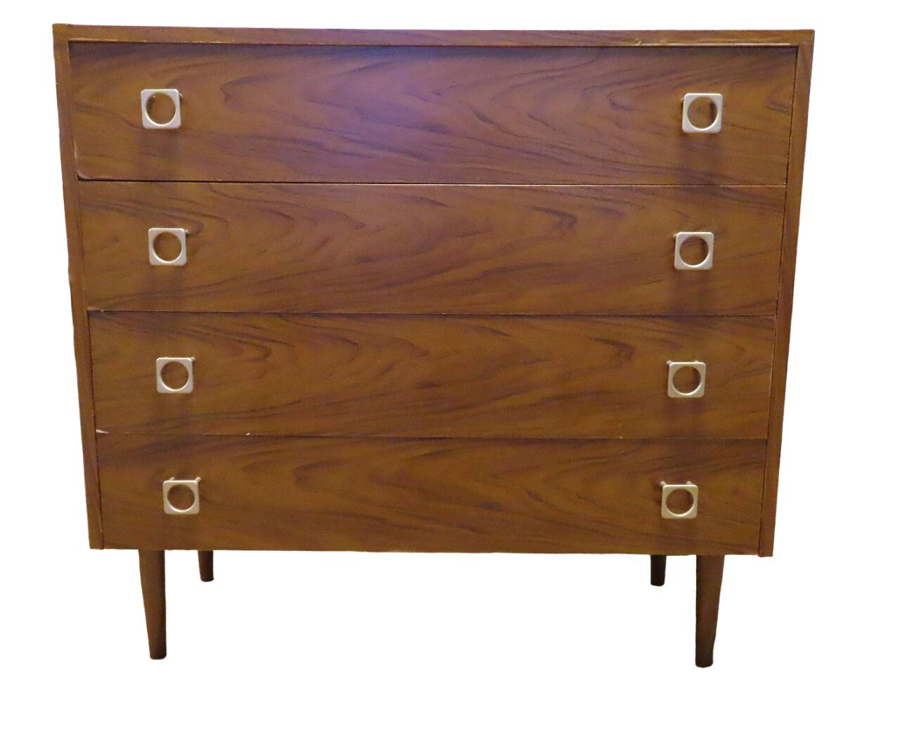 Vintage 4-drawer chest of drawers from the 70s
