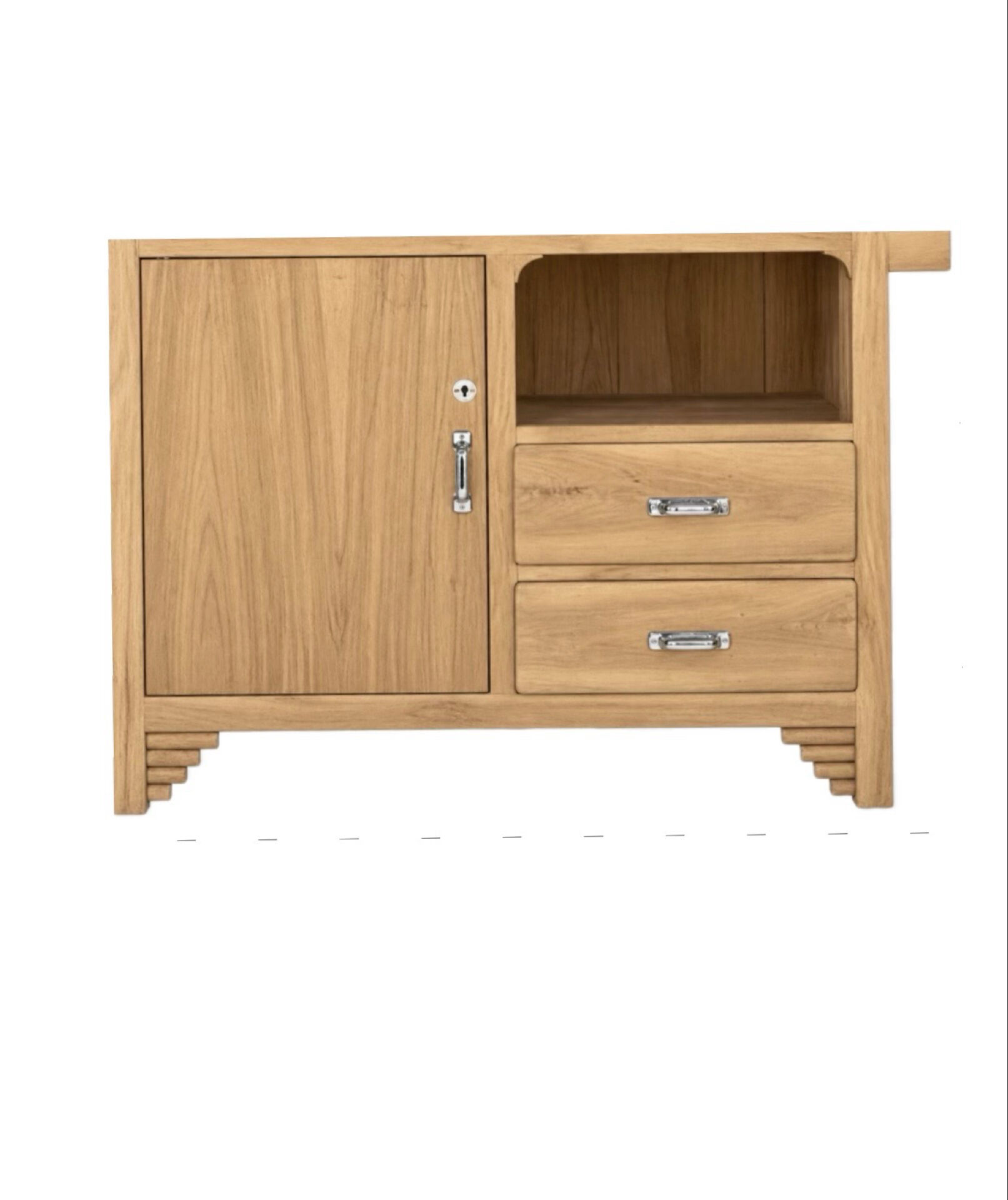 Art Deco wooden chest of drawers