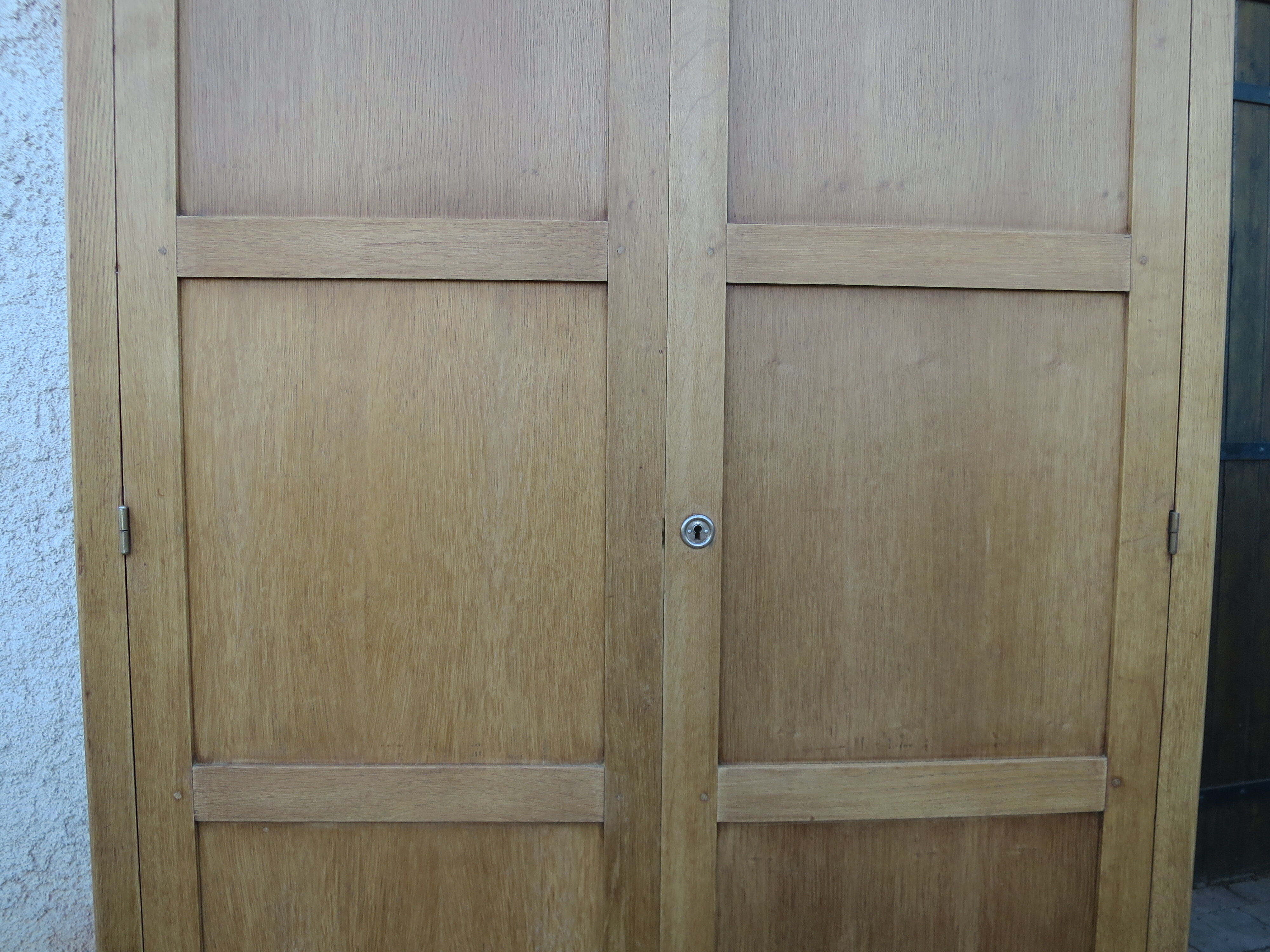 Parisian cabinet vintage solid oak