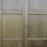 Parisian cabinet vintage solid oak