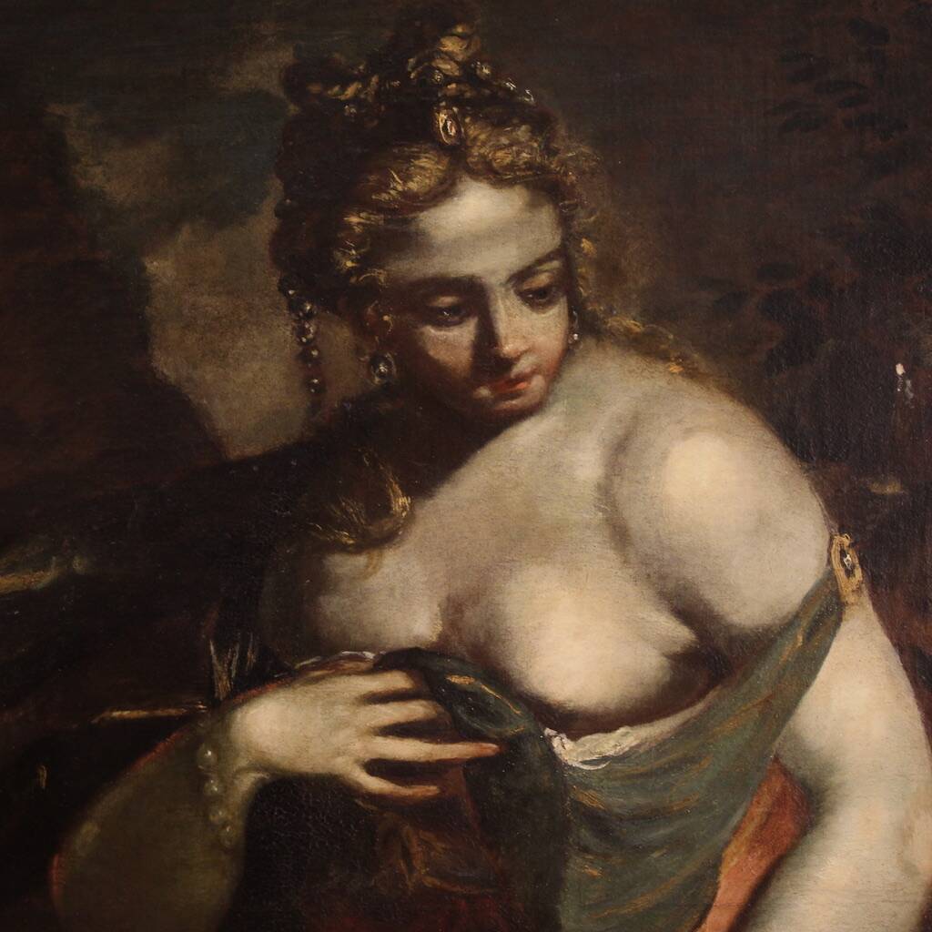 Great 17th-century mythological painting, Venus in Vulcan's Forge