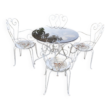Antique garden furniture