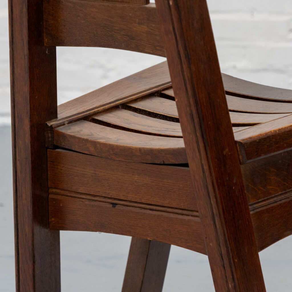 Ensemble de chaises de salle à manger brutalistes des années 1970
