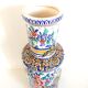 Vase earthenware of Desvres 49cm