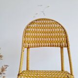 Rattan bistro chairs