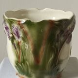Cache-pot barbotine iris Digoin