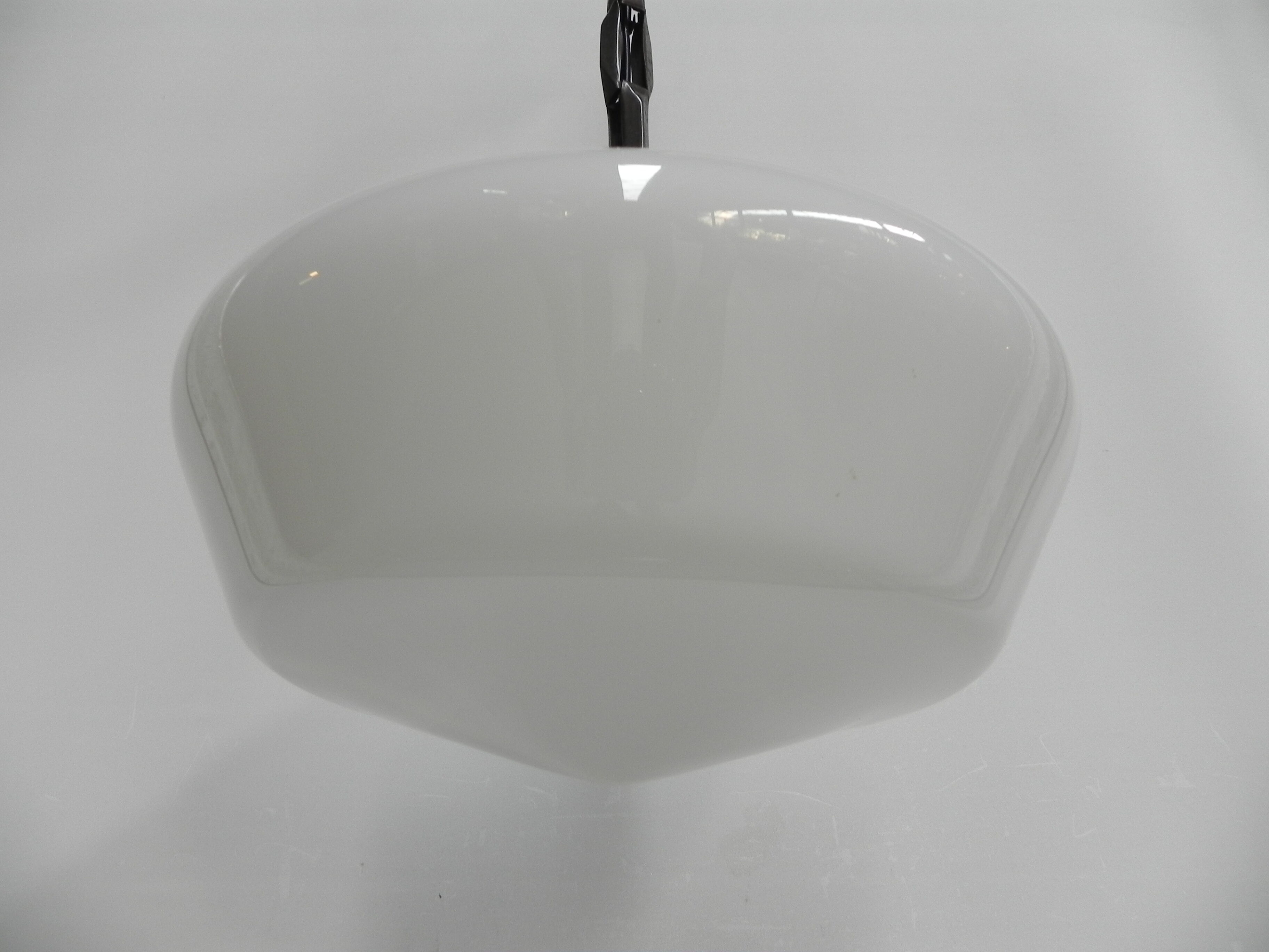 Art Deco hanging lamp on chain