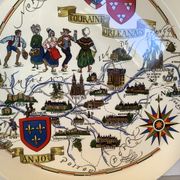 Ancient dish from Lunéville, provinces of Touraine, Orléanais, Anjou.