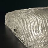 Vintage large Murano glass ceiling lamp by J. T. Kalmar, Austria, 1960s.