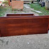 Rattan and bamboo bed and side tables