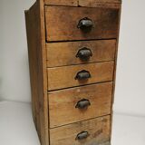 Old cabinet of craft drawer