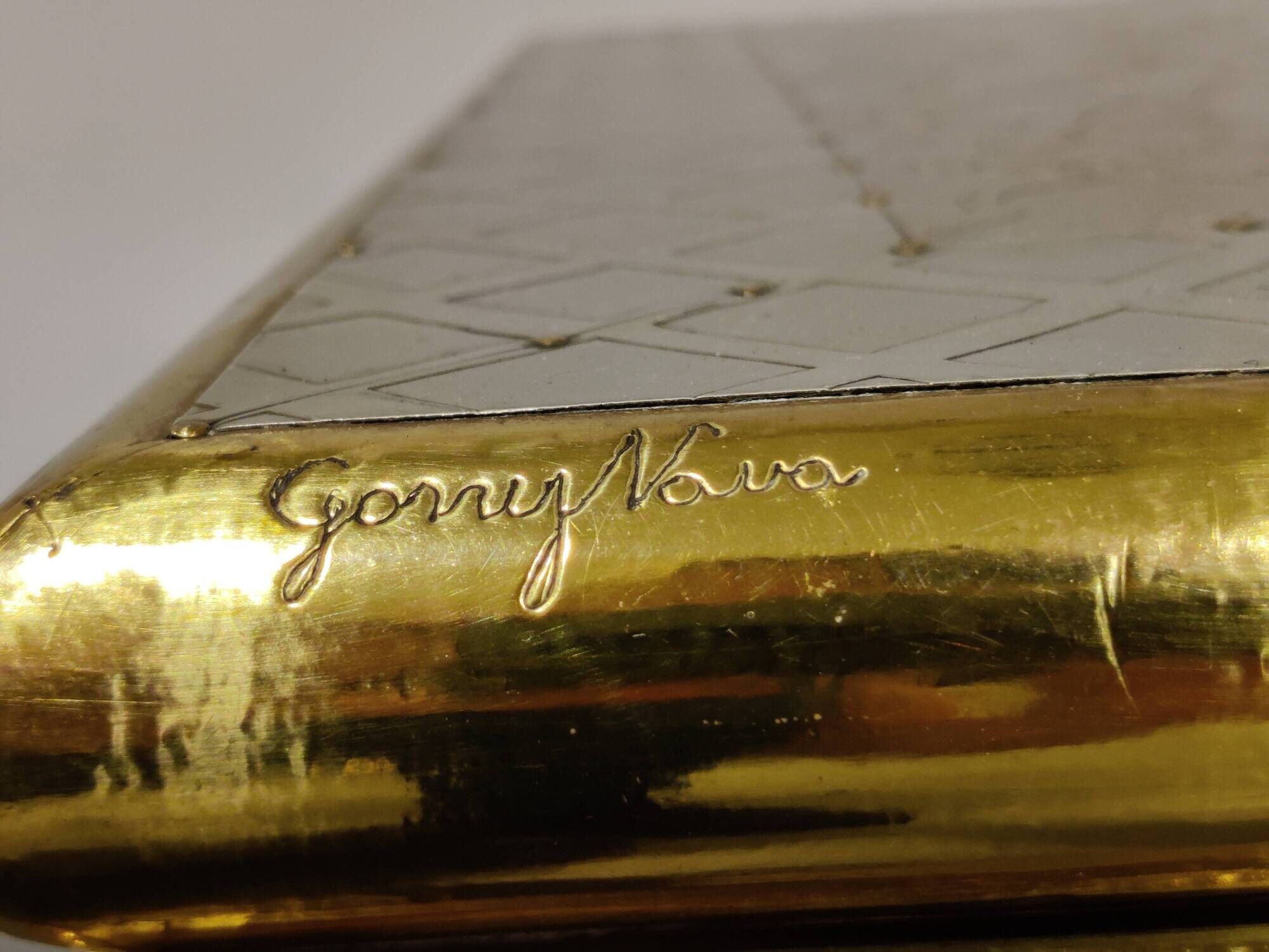 Occasional table by Gony Nava, 1980s