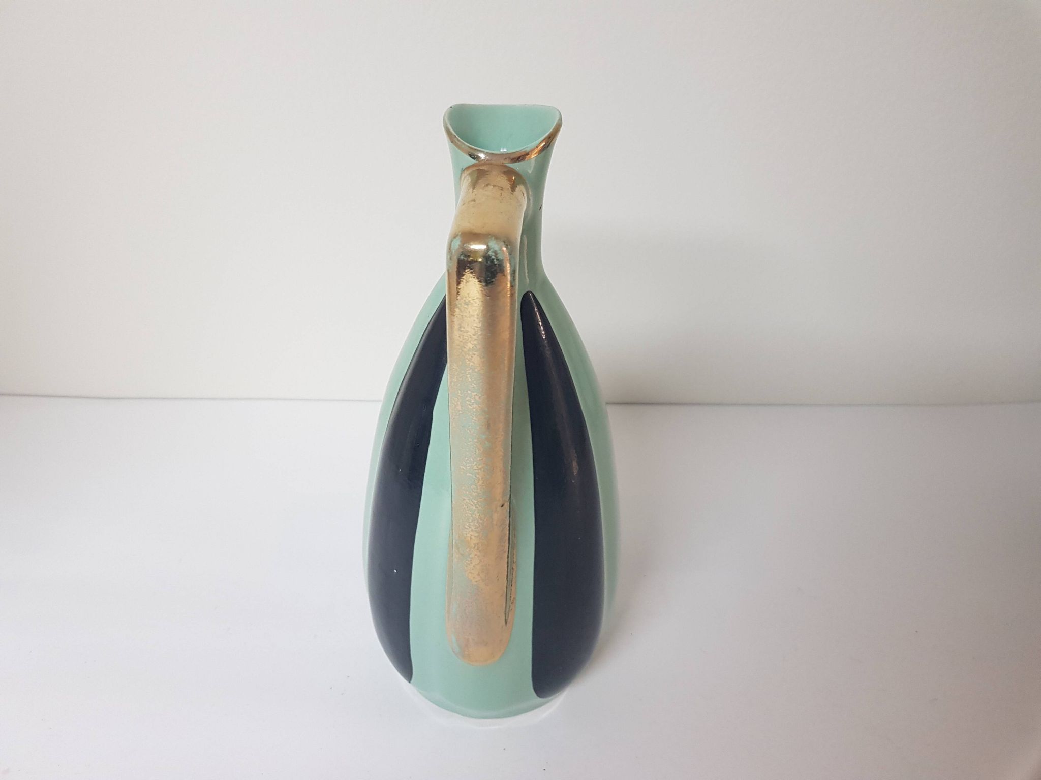 Pichet, vase en céramique - Signé Saint Uzé - Années 40