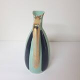 Pitcher Vase in stoneware ceramic - Signed Saint Uzé - 1940s