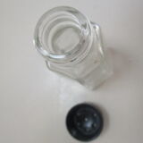 Hexagonal art deco salt shaker