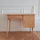 Bureau Baumann vintage rénové, années 60