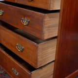Antique Victorian 19th century mahogany pine Dresser