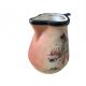 Basque stoneware milk jug from Ciboure