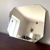 Miroir octogonal biseauté 1930