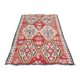 Vintage Turkish kilim, handwoven, 140x191 cm.