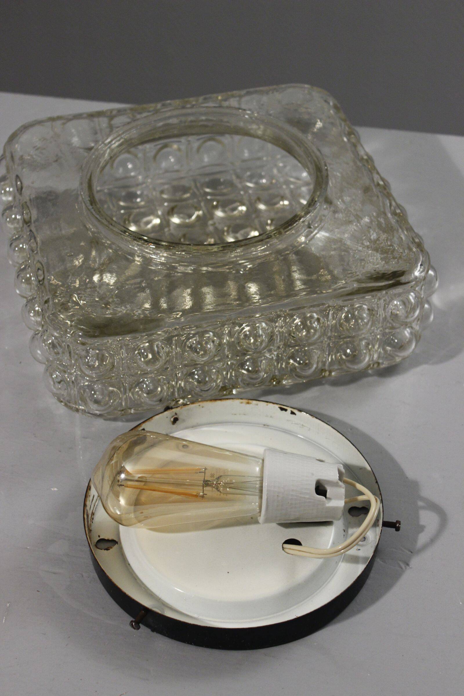 Bubble style wall or ceiling light Limburg Helena Tynell 1970s