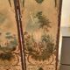 Louis XVI period screen, oil on canvas