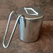 Stainless steel milk jug