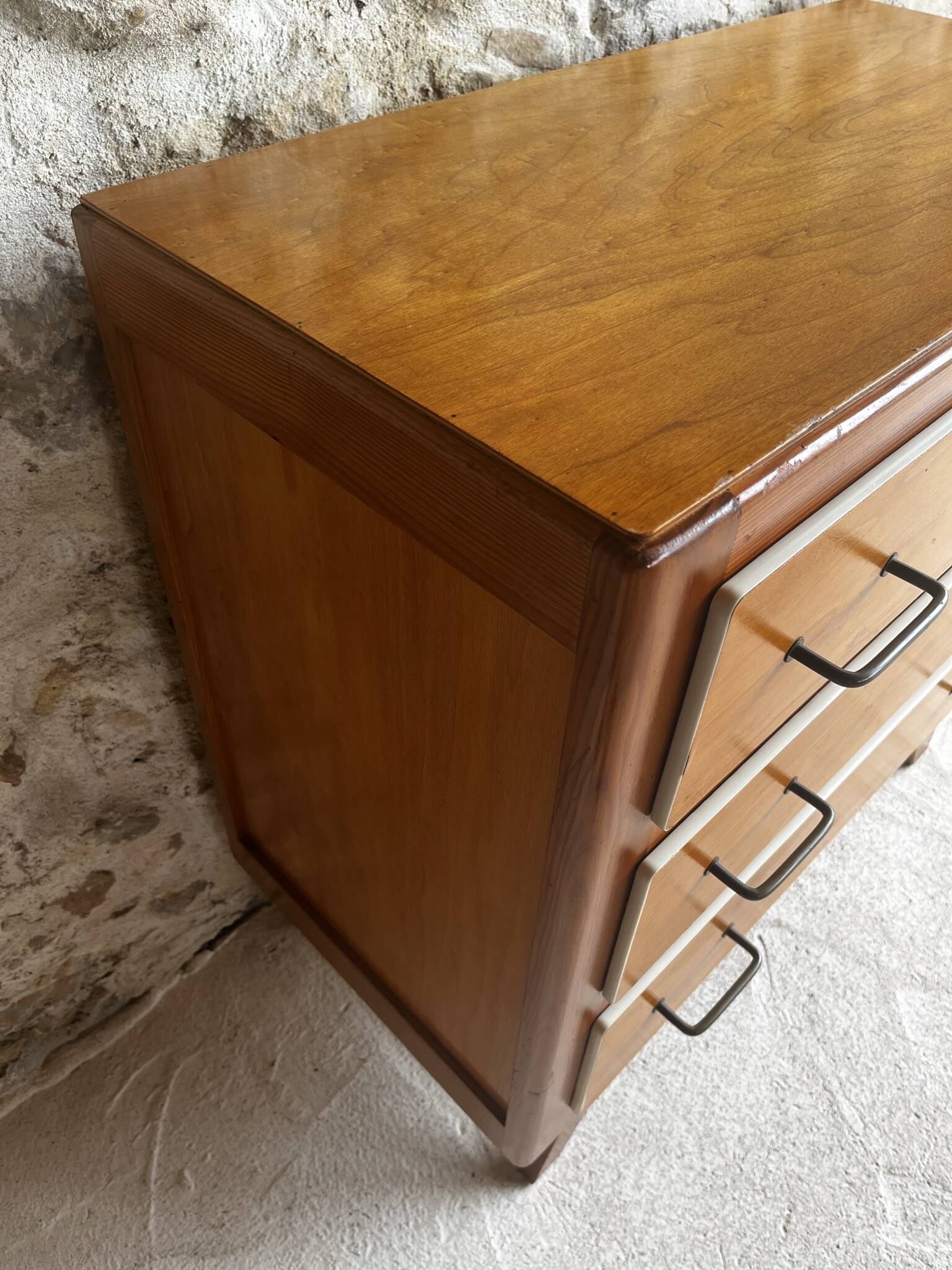 Chest of drawers feet compass 50s