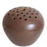 Large stoneware flower spike signed