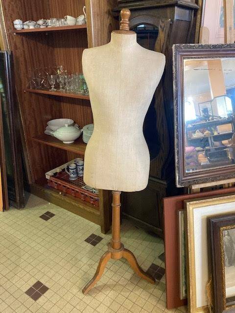 Old female mannequin