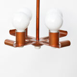 Chandelier type Z-1005/4, Elektrotechniczna Spółdzielnia Inwalidów Rencista, Poland, 1970s