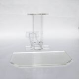 1970s lucite table hollywood regency perspex acrylic vintage postmodern space charles hollis jones
