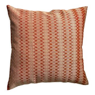 Coussin Kachin orange - beige 50x50 cm