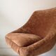 Chaise tulipe velours 1970