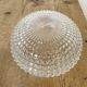 Applique ou plafonnier vintage en verre, années 1970