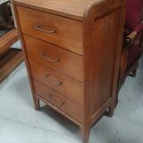 Oak chest of drawers 4 drawers circa 1950