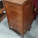 Commode en chêne 4 tiroirs vers 1950