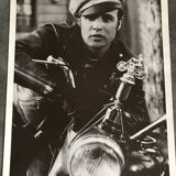 Vintage Marlon Brando in "The Wild One" POSTER, Delta Production M30