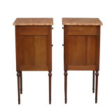 Pair of turn of the century bedside cabinets