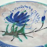 Ceramic tripod Le Brescou vintage Vallauris