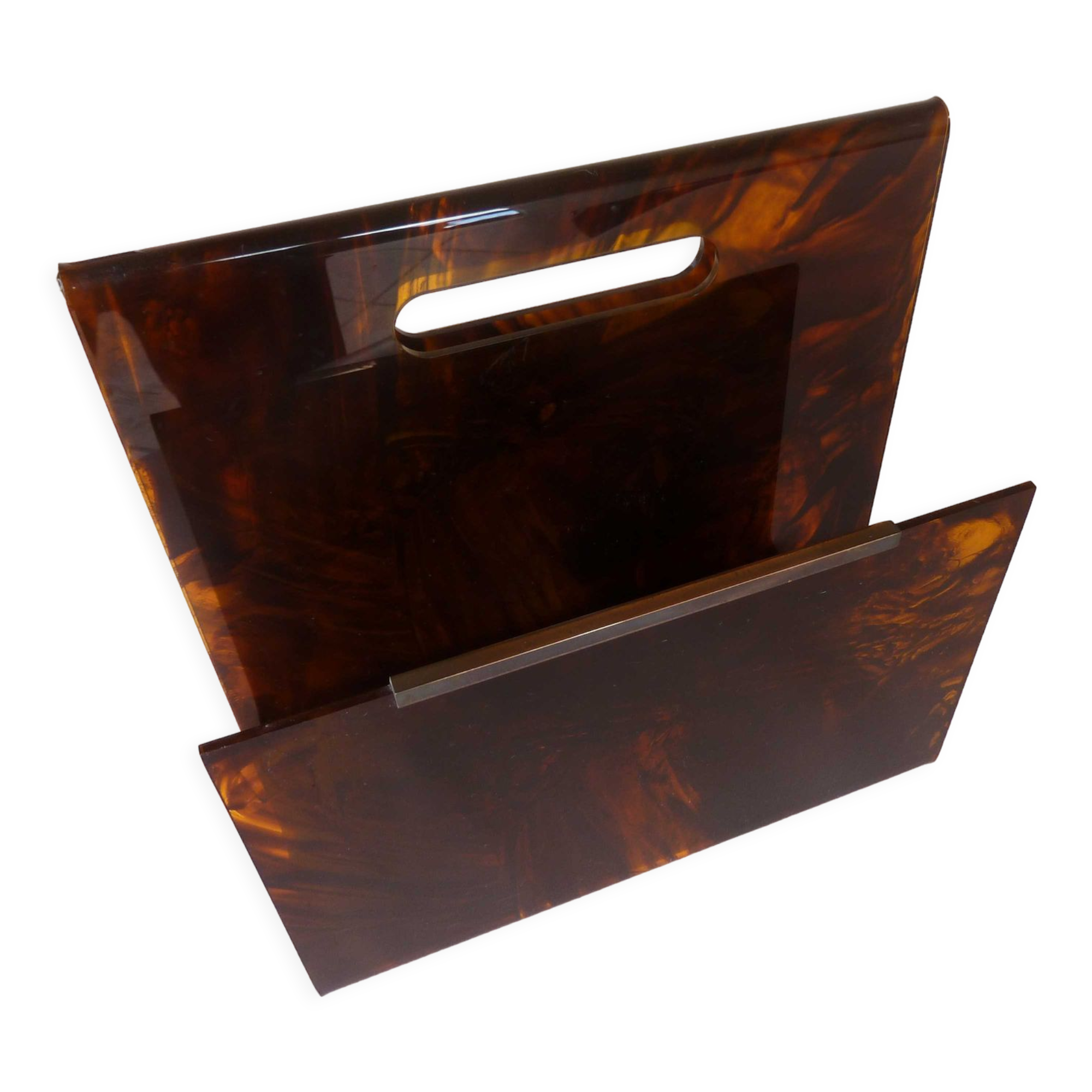 Vintage magazine holder