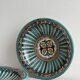 2 plats anciens artisanaux en céramique
