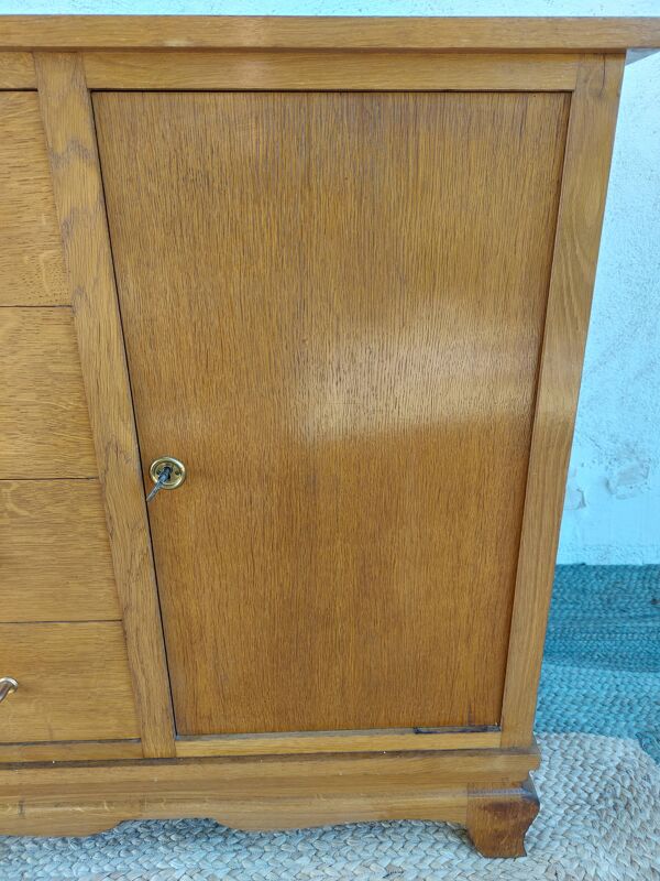 commode mixte, tiroirs et placard