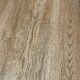 Table basse vintage en chêne, forme libre