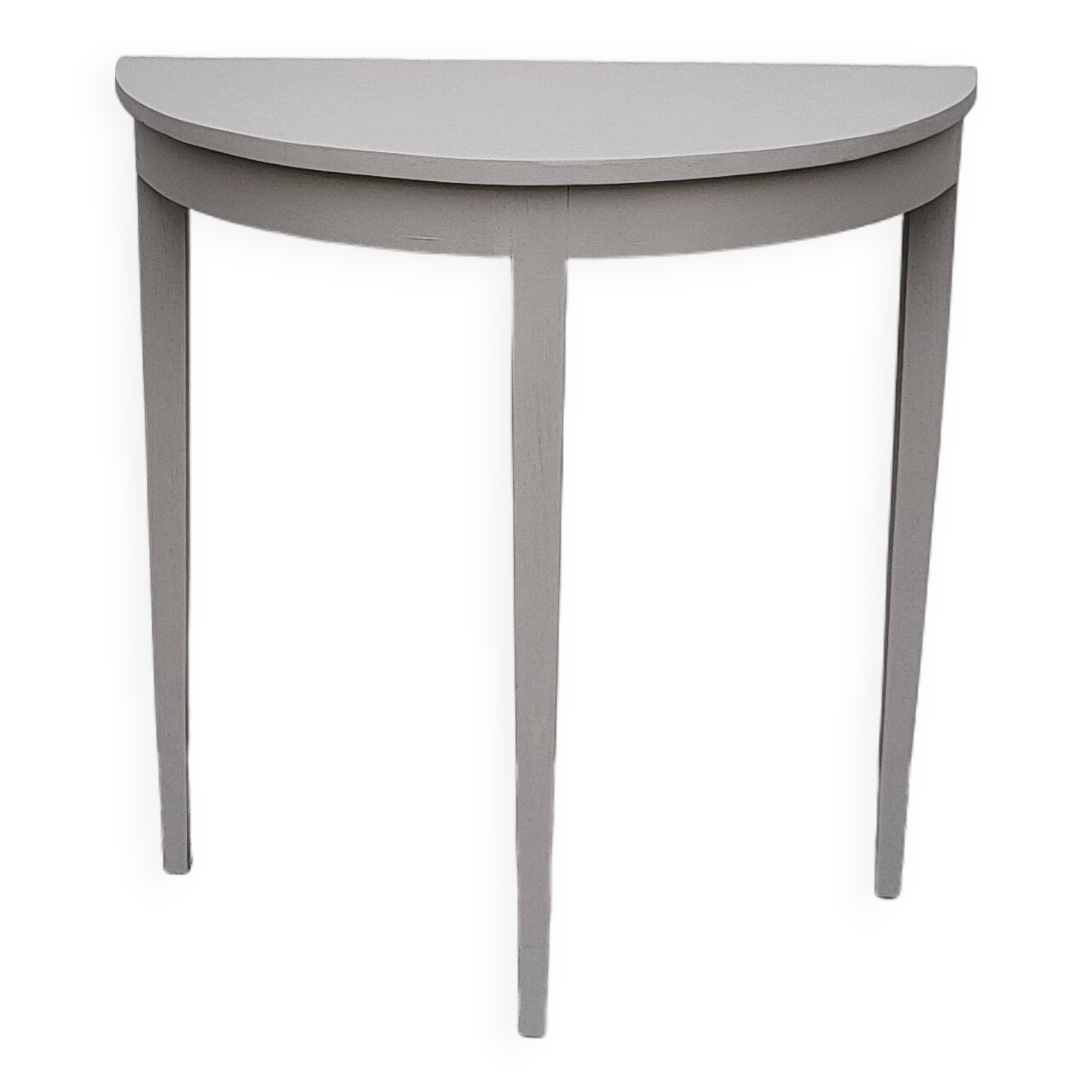 Console, table d'appoint en bois peint