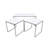 Set of 3 Brabantia side tables, 1960s Holland