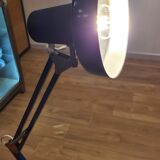 Vintage blue architect lamp